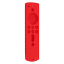 Silicone Protective Case for Fire TV Stick 4K 2018 Remote Control Shockproof Anti Slip Protective Cover Red