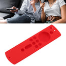 Silicone Protective Case for Fire TV Stick 4K 2018 Remote Control Shockproof Anti Slip Protective Cover Red
