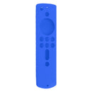 Silicone Protective Case for Fire TV Stick 4K 2018 Remote Control Shockproof Anti Slip Protective Cover Blue