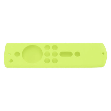 Silicone Protective Case for Fire TV Stick 4K 2018 Remote Control Shockproof Anti Slip Protective Cover Fluorescent Green