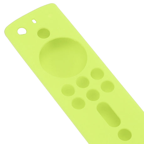 Silicone Protective Case for Fire TV Stick 4K 2018 Remote Control Shockproof Anti Slip Protective Cover Fluorescent Green