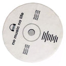 Water Absorbent Mat Retro CD Disk Design Anti Slip Thick Soft Imitation Cashmere Home Bathroom Mat Type 2 100x100cm