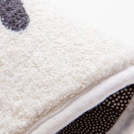 Water Absorbent Mat Retro CD Disk Design Anti Slip Thick Soft Imitation Cashmere Home Bathroom Mat Type 2 100x100cm