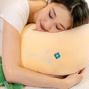 Flower Pillow Simulation Cute Cartoon Animation Flower Doll Sleeping Pillow Plush Toys Yellow L