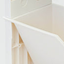 Classroom Bookshelf Multilayer with Universal Wheel Book Storage Shelving for Living Room