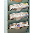 Classroom Bookshelf Multilayer with Universal Wheel Book Storage Shelving for Living Room