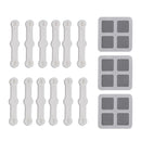 12Pcs Screen Window Clips Home Windows Mounting Buckle for Fly Screen Insect Protection