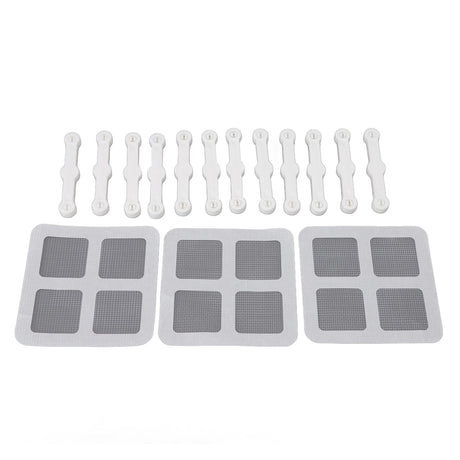 12Pcs Screen Window Clips Home Windows Mounting Buckle for Fly Screen Insect Protection