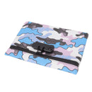 Smell Proof Bag Storage Carrying Bag PU Leather with Combination Lock for Home Outdoor