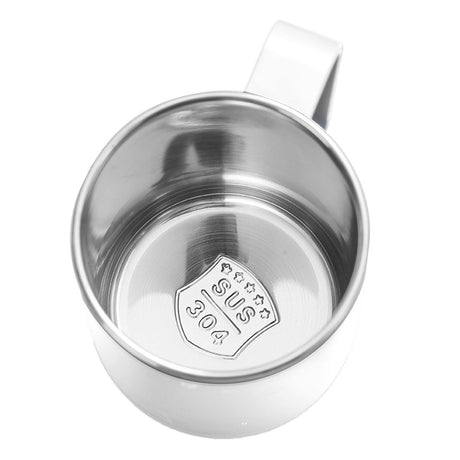 Coffee Mug 460ml 304 Stainless Steel Liner Leakproof Elegant Portable Mug for Outdoor Activities White