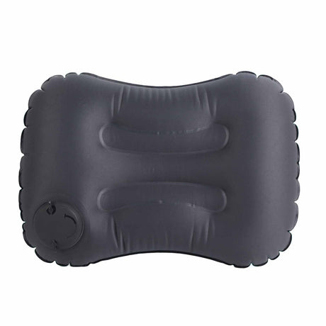 Inflatable Pillow Curved Structure Self Inflating Foldable Portable Inflatable Camping Travel Pillow for Indoor Outdoor