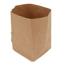 Washed Kraft Paper Bag Waterproof Flowerpot Food Storage Bag for Holding Food Fruits Vegetables Household Sundries M