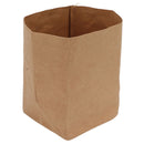 Washed Kraft Paper Bag Waterproof Flowerpot Food Storage Bag for Holding Food Fruits Vegetables Household Sundries L