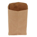 Washed Kraft Paper Bag Waterproof Flowerpot Food Storage Bag for Holding Food Fruits Vegetables Household Sundries XL