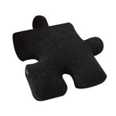 Plush Throw Pillow Ultra Soft Cushion Puzzle Special Shaped for Sofa Bed Window Home Decor Black
