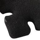 Plush Throw Pillow Ultra Soft Cushion Puzzle Special Shaped for Sofa Bed Window Home Decor Black