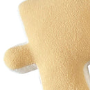 Plush Throw Pillow Ultra Soft Cushion Puzzle Special Shaped for Sofa Bed Window Home Decor Yellow