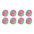 8Pcs Pet Hair Remover Balls Nylon Round Efficient Laundry Lint Remover Balls for Household Laundry