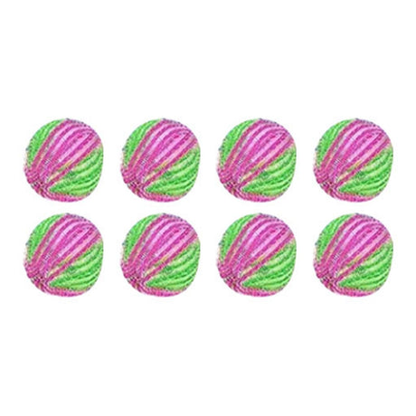8Pcs Pet Hair Remover Balls Nylon Round Efficient Laundry Lint Remover Balls for Household Laundry