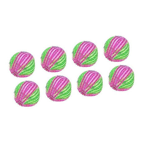8Pcs Pet Hair Remover Balls Nylon Round Efficient Laundry Lint Remover Balls for Household Laundry