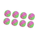 8Pcs Pet Hair Remover Balls Nylon Round Efficient Laundry Lint Remover Balls for Household Laundry
