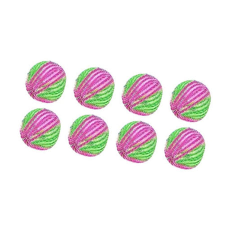 8Pcs Pet Hair Remover Balls Nylon Round Efficient Laundry Lint Remover Balls for Household Laundry