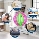 8Pcs Pet Hair Remover Balls Nylon Round Efficient Laundry Lint Remover Balls for Household Laundry