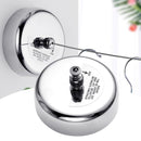 Retractable Clothesline 2.8m Stainless Steel Strong Bearing Rust Corrosion Resistant Telescopic Clothes Drying Line