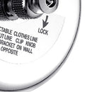 Retractable Clothesline 2.8m Stainless Steel Strong Bearing Rust Corrosion Resistant Telescopic Clothes Drying Line