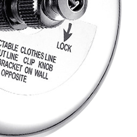 Retractable Clothesline 2.8m Stainless Steel Strong Bearing Rust Corrosion Resistant Telescopic Clothes Drying Line