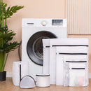 Set of 8 Mesh Laundry Bag Washing Machine Wash Bags with Zipper for Underwea Home Hotel