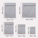Set of 8 Mesh Laundry Bag Washing Machine Wash Bags with Zipper for Underwea Home Hotel