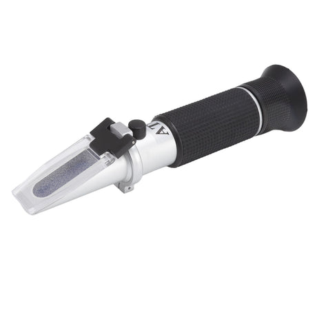 Brix Refractometer 3 in 1 Handheld Measure Sugar Content in Grape Wine Juice Alcohol Meter with ATC for Homebrew Kit
