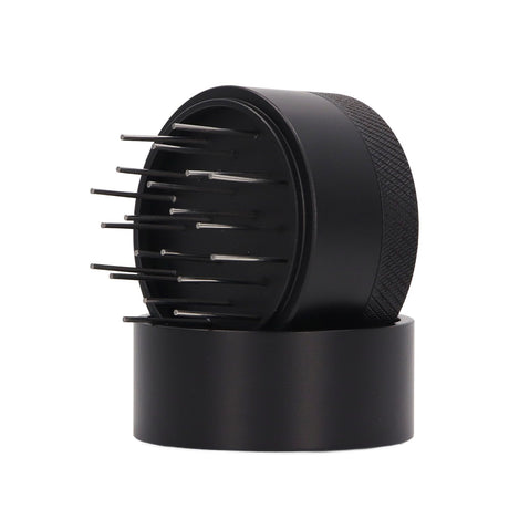 Coffee Needle Distributor Rust Resistant Stainless Steel Needle Coffee Stirrer with Base for Cafes Home 51MM
