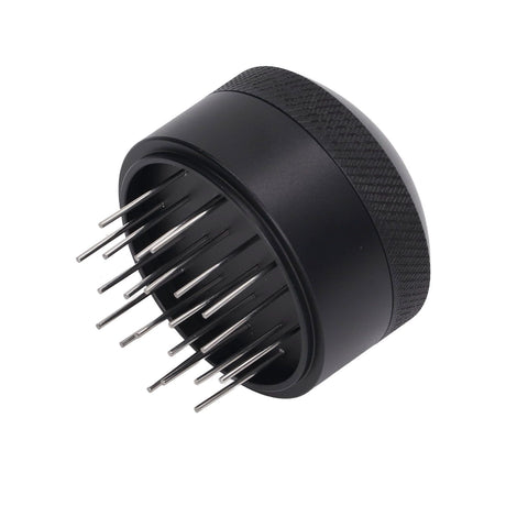 Coffee Needle Distributor Rust Resistant Stainless Steel Needle Coffee Stirrer with Base for Cafes Home 53MM