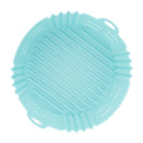 Fryer Silicone Liner Heat Resistant Elastic Washable Food Grade Reusable Fryer Basket for Cooking Blue