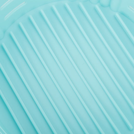 Fryer Silicone Liner Heat Resistant Elastic Washable Food Grade Reusable Fryer Basket for Cooking Blue