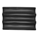 Baguette Pan Stainless Steel U Shape Uniform Heating Perforated Design French Bread Baking Pan for Home Baguette