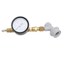 Beer Brew Adjustable Pressure Relief Valve Cola Keg Pressure Gauge Beer Keg Regulator 0‑15PSI