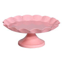 Cake Stand Minimalist Stable Decorative Multi Functional Cake Tray Holder for Cupcake Dessert Fruit Pink S