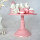 Cake Stand Minimalist Stable Decorative Multi Functional Cake Tray Holder for Cupcake Dessert Fruit Pink M