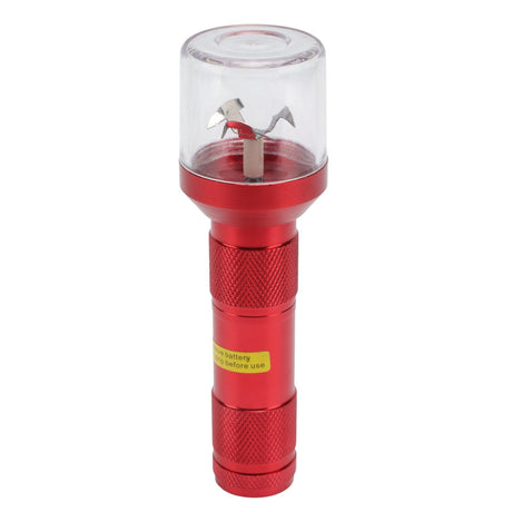 Electric Tobacco Herb Grinder Professional Aluminium Alloy Herb Tabacco Crusher for Herbal Medicine Seasoning Red