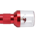 Electric Tobacco Herb Grinder Professional Aluminium Alloy Herb Tabacco Crusher for Herbal Medicine Seasoning Red