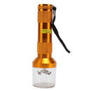 Electric Tobacco Herb Grinder Professional Aluminium Alloy Herb Tabacco Crusher for Herbal Medicine Seasoning Gold