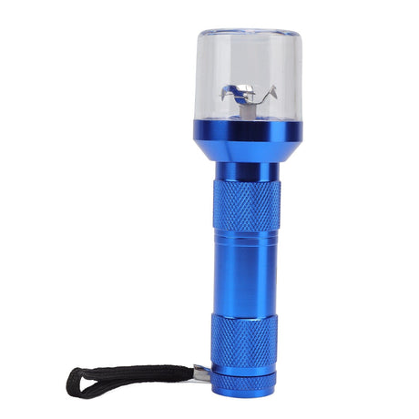 Electric Tobacco Herb Grinder Professional Aluminium Alloy Herb Tabacco Crusher for Herbal Medicine Seasoning Blue