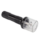 Electric Tobacco Herb Grinder Professional Aluminium Alloy Herb Tabacco Crusher for Herbal Medicine Seasoning Black