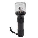 Electric Tobacco Herb Grinder Professional Aluminium Alloy Herb Tabacco Crusher for Herbal Medicine Seasoning Black