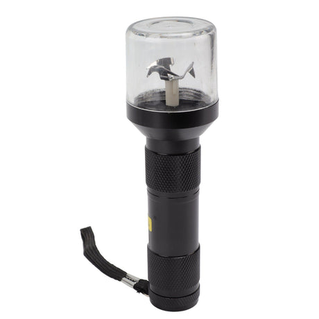Electric Tobacco Herb Grinder Professional Aluminium Alloy Herb Tabacco Crusher for Herbal Medicine Seasoning Black