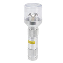 Electric Tobacco Herb Grinder Professional Aluminium Alloy Herb Tabacco Crusher for Herbal Medicine Seasoning Silver
