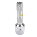 Electric Tobacco Herb Grinder Professional Aluminium Alloy Herb Tabacco Crusher for Herbal Medicine Seasoning Silver